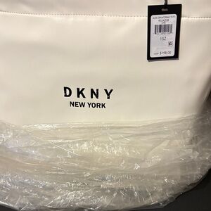 DKNY Ivory Designer Tote